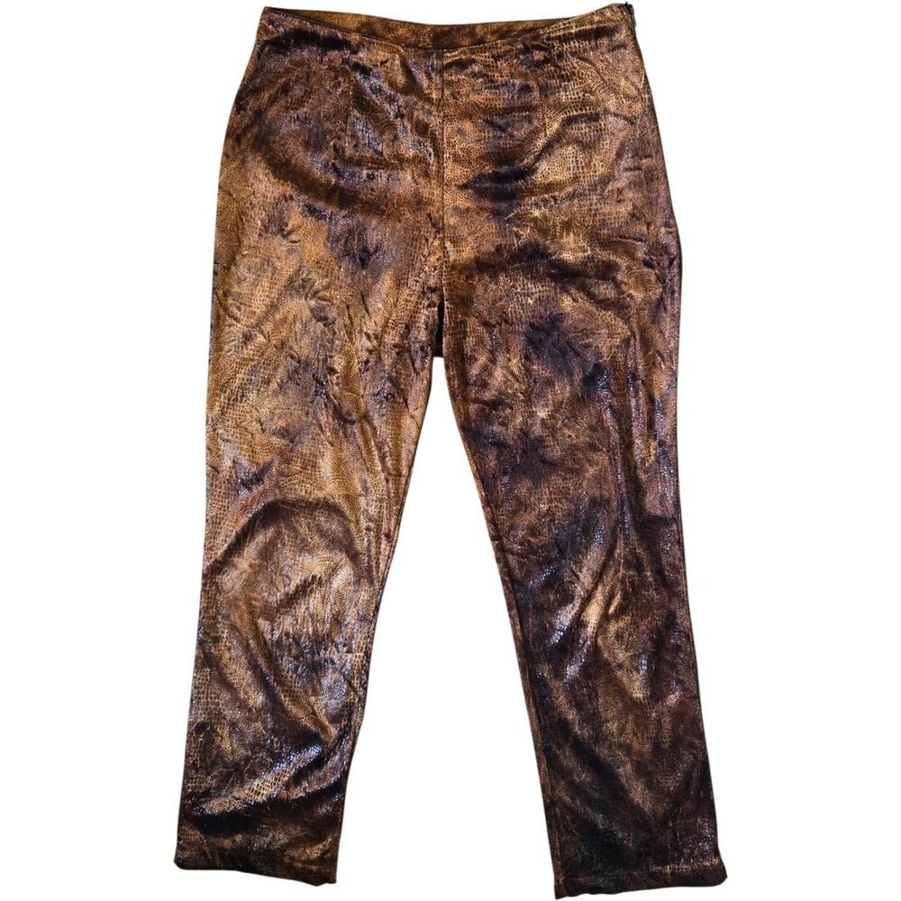 Y2k bronze metallic snake